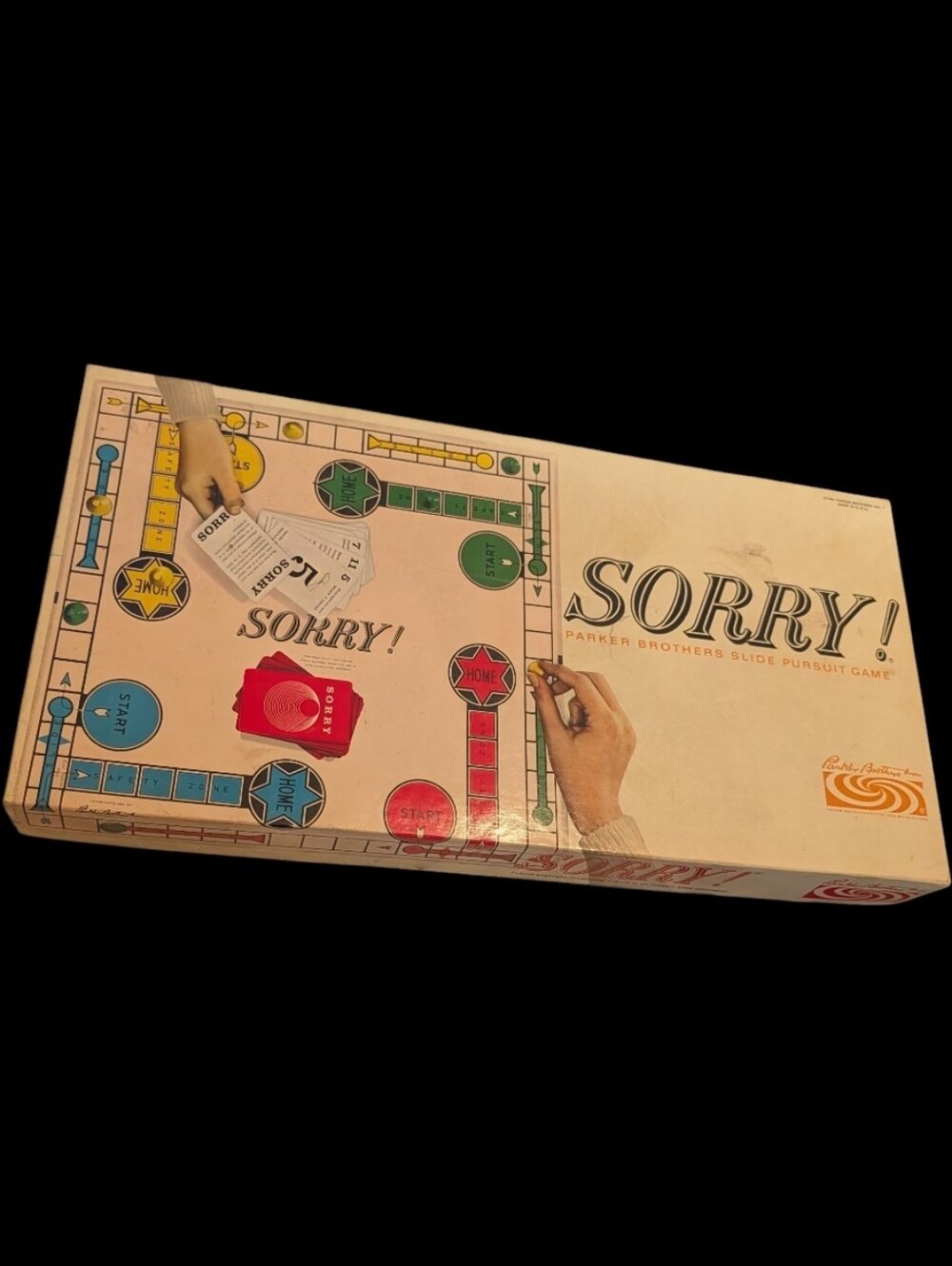 Vintage 1964 SORRY! Board Game Parker Brothers COMPLETE! in Original Box